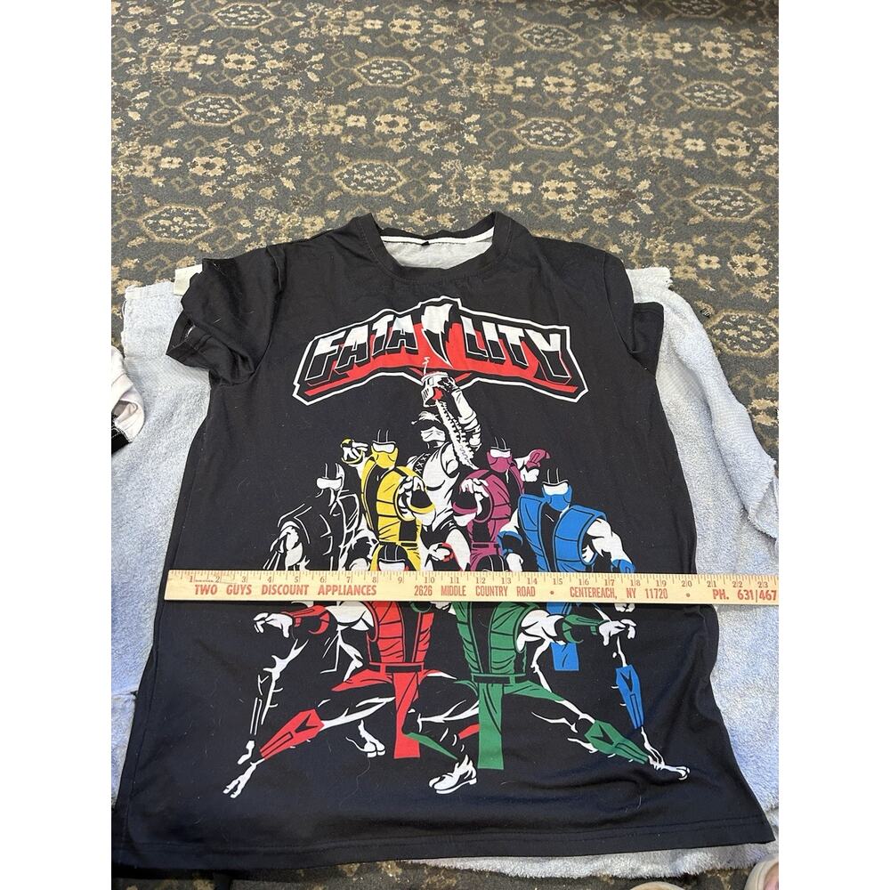 Rare Fatality Mortal Kombat Shirt Sub-Zero Scorpion Vintage T-Shirt Unbranded XL